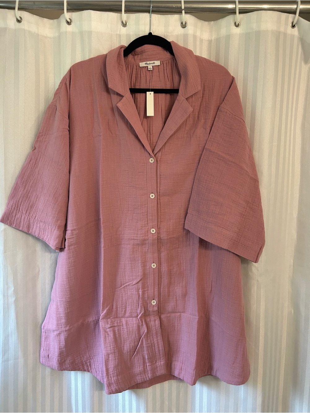 Madewell Button Swim Cover Up - NWT